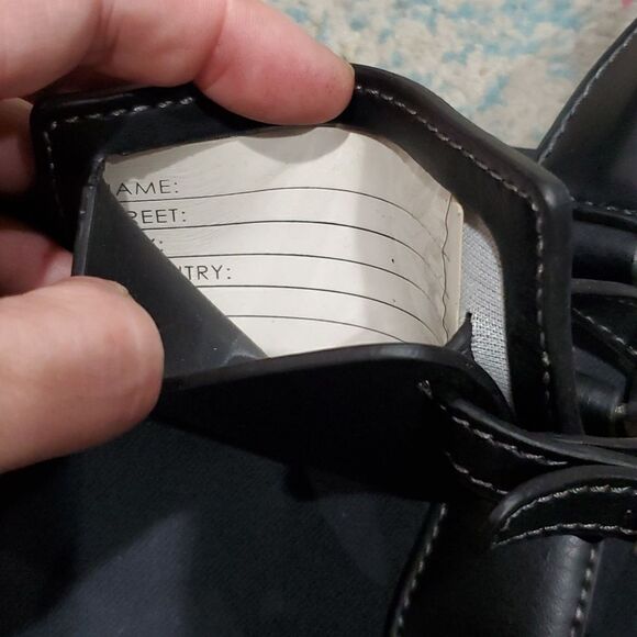 Diane Von Furstenberg Unisex Garment Bag in Black Like New - Picture 7 of 15